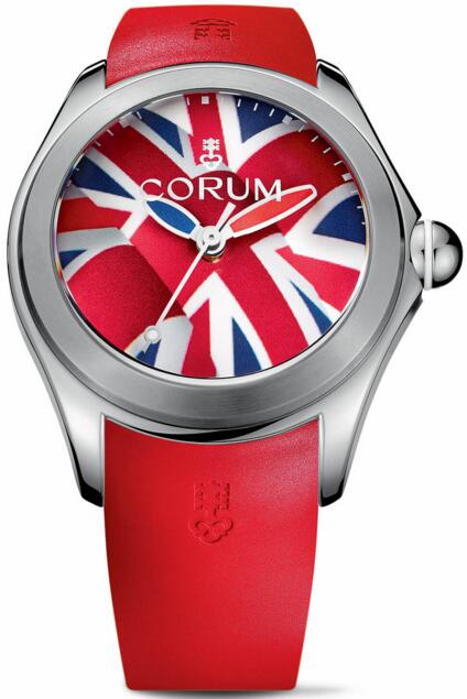 Corum L082 / 03311 - 082.410.20 / 0376 UK01 Replica Bubble Flag watch